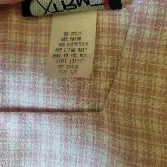 Vintage Xtrmz Pink 2-Piece Dress & Jacket Set Size 5/6 - Picture 7 of 16